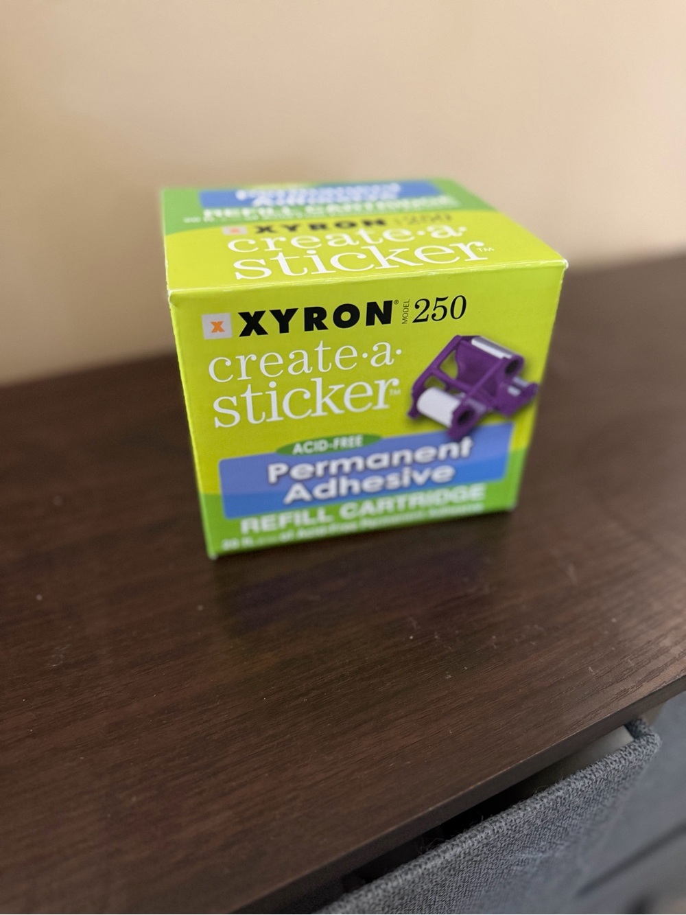 Xyron Create-a-Sticker Permanent Adhesive Refill - purple